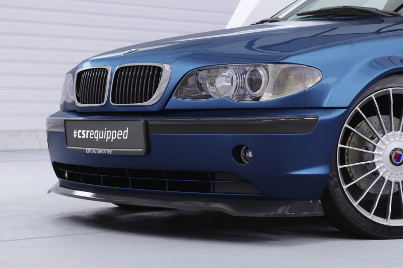 Lip delantero CSR Automotive para BMW Serie 3 E46 Sedan / Touring CSL878 Negro Mate 2