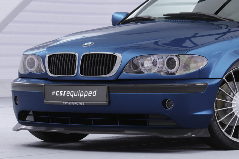 Lip delantero CSR Automotive para BMW Serie 3 E46 Sedan / Touring CSL878 Negro Mate 3