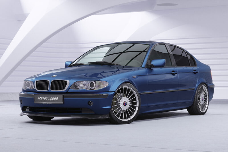 Lip delantero CSR Automotive para BMW Serie 3 E46 Sedan / Touring CSL878 Negro Mate 4
