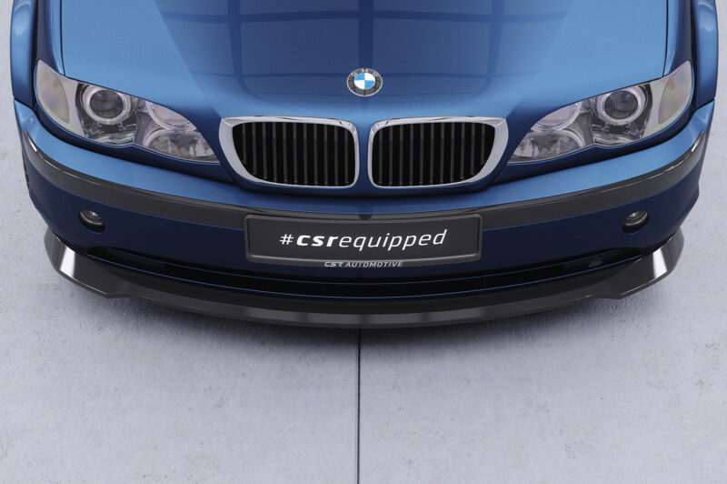 Lip delantero CSR Automotive para BMW Serie 3 E46 Sedan / Touring CSL878 Negro Mate 5