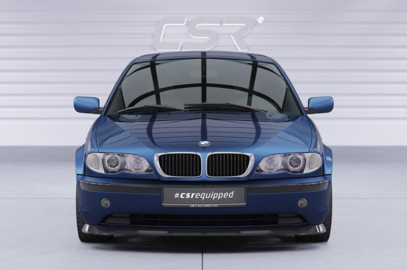 Lip delantero CSR Automotive para BMW Serie 3 E46 Sedan / Touring CSL878 Negro Mate 6