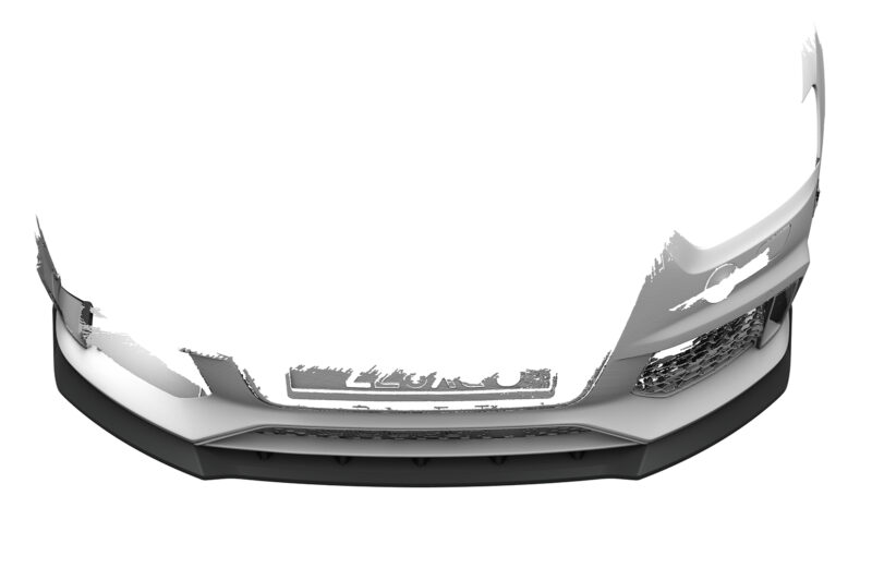 Lip delantero CSR Automotive para Audi RSQ3 (8U) CSL879 Negro Mate 5
