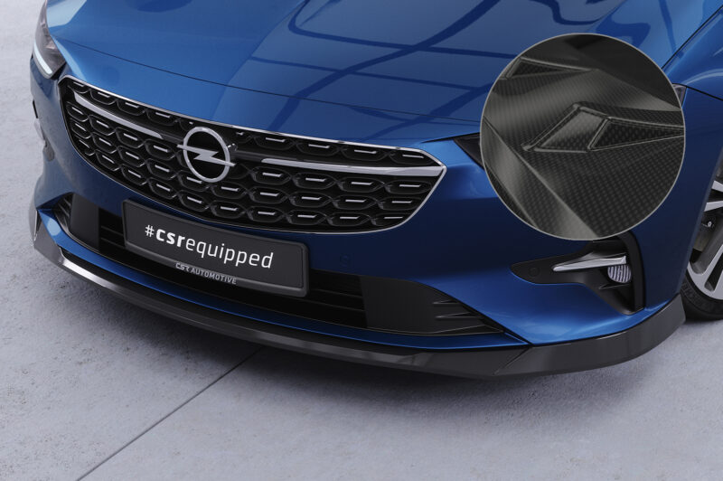 Lip delantero CSR Automotive para Opel Insignia B CSL882 Carbon Look 1