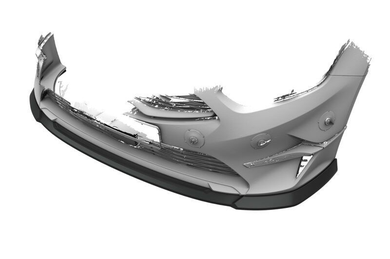 Lip delantero CSR Automotive para Kia Ceed (CD) CSL883 Negro Mate 3