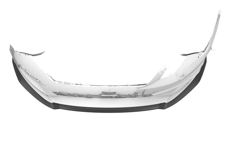 Lip delantero CSR Automotive para Seat Leon 3 (Typ 5F) Cupra R CSL885 Negro Mate 5