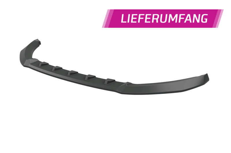 Lip delantero CSR Automotive para Seat Leon 3 (Typ 5F) Cupra R CSL885 Negro Mate 6