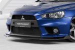 Lip delantero CSR Automotive para Mitsubishi Lancer Evolution X CSL887 Negro Mate 3