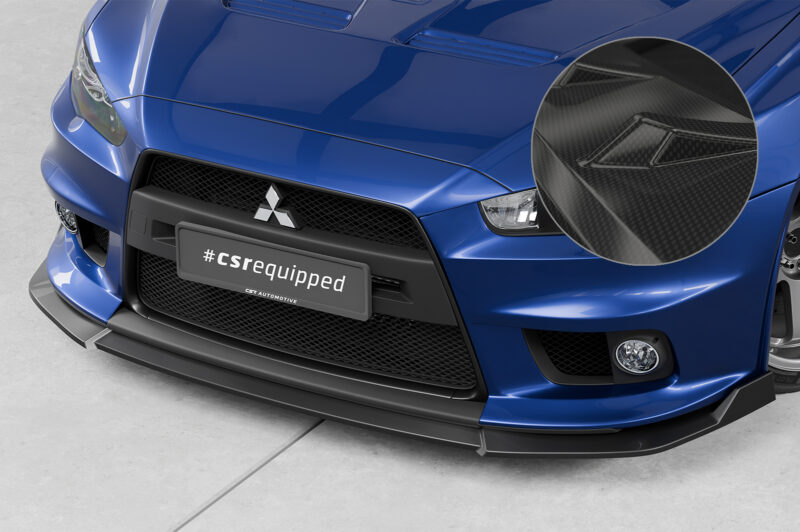 Lip delantero CSR Automotive para Mitsubishi Lancer Evolution X CSL887 Carbon Look 1