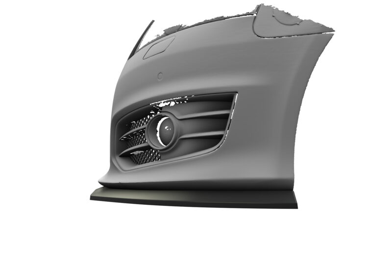 Lip delantero CSR Automotive para Audi S3 (8P/8PA) CSL890 Negro Mate 2