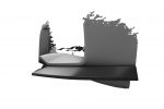 Lip delantero CSR Automotive para BMW Serie 6 G32 CSL893 Negro Mate 2