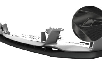 Lip delantero CSR Automotive para BMW Serie 6 G32 CSL893 Carbon Look 1