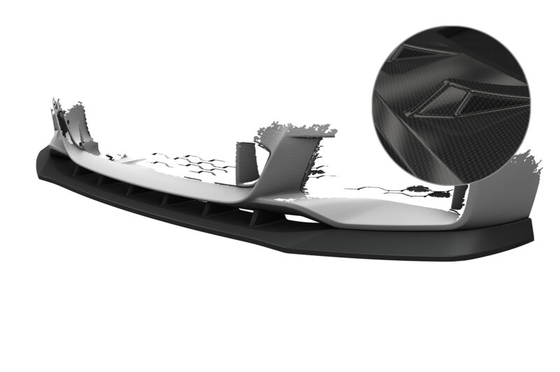 Lip delantero CSR Automotive para BMW Serie 6 G32 CSL893 Carbon Look 1