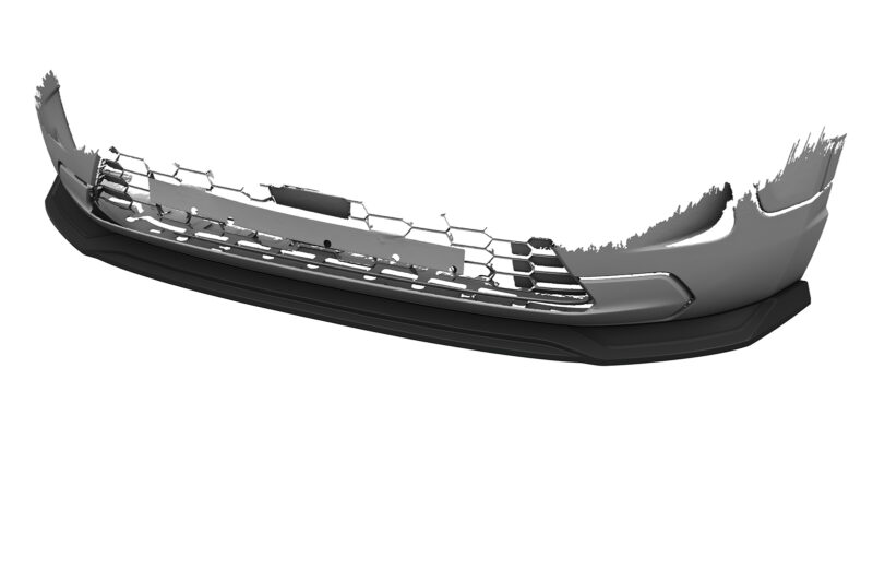 Lip delantero CSR Automotive para Jeep Avenger CSL895 Negro Mate 3
