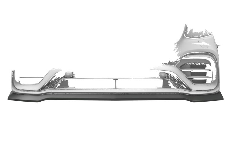 Lip delantero CSR Automotive para Mercedes Benz GLC X253 / C253 CSL896 Negro Mate 4
