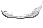 Lip delantero CSR Automotive para Mercedes Benz GLC X253 / C253 CSL896 Negro Mate 5