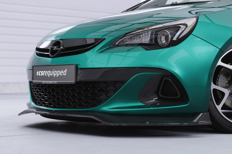 Lip delantero CSR Automotive para Opel Astra J OPC CSL897 Negro Mate 2