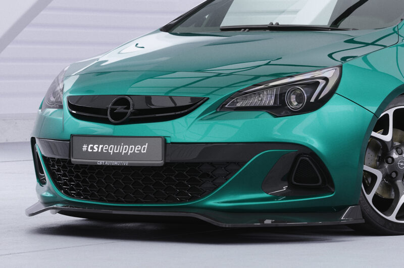Lip delantero CSR Automotive para Opel Astra J OPC CSL897 Negro Mate 3