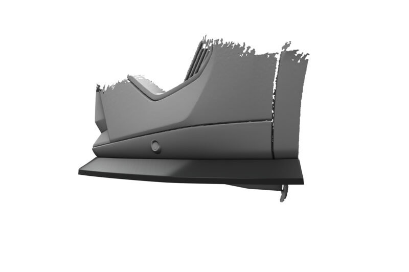Lip delantero CSR Automotive para Peugeot 2008 II CSL899 Negro Mate 2