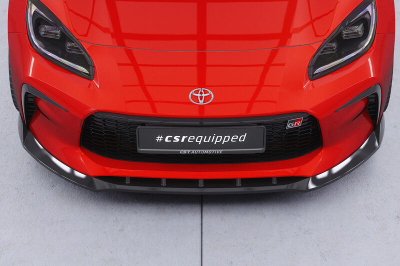 Lip delantero CSR Automotive para Toyota GR86 CSL901 Negro Mate 5