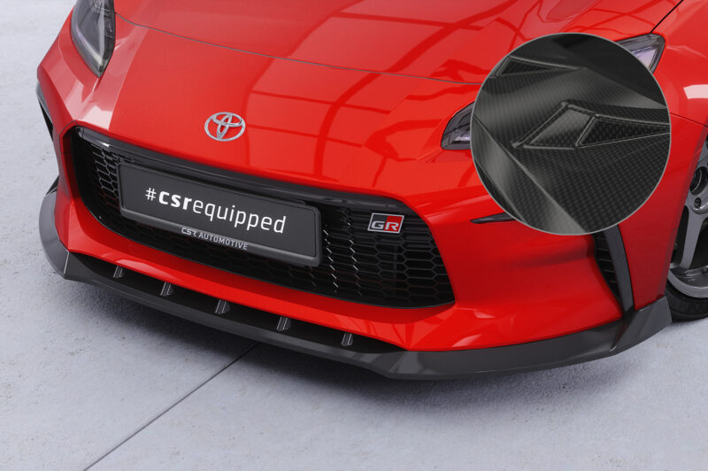 Lip delantero CSR Automotive para Toyota GR86 CSL901 Carbon Look 1
