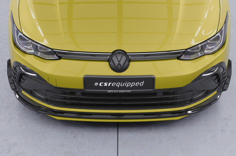 Lip delantero CSR Automotive para VW Golf 8 CSL903 Negro Mate 5