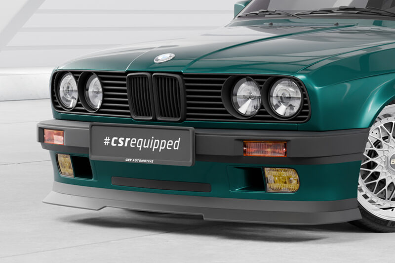 Lip delantero CSR Automotive para BMW Serie 3 E30 Coupé CSL906 Negro Mate 3