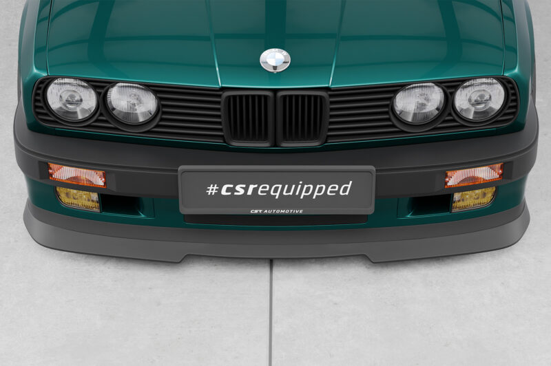 Lip delantero CSR Automotive para BMW Serie 3 E30 Coupé CSL906 Negro Mate 5