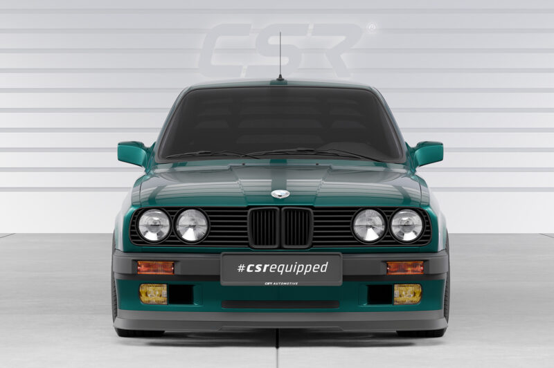 Lip delantero CSR Automotive para BMW Serie 3 E30 Coupé CSL906 Negro Mate 6