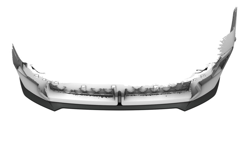 Lip delantero CSR Automotive para BMW X2 / iX2 (U10) CSL907 Negro Mate 5