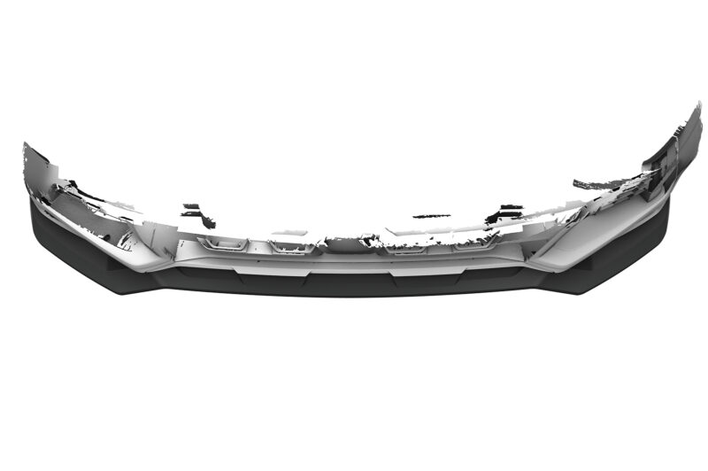 Lip delantero CSR Automotive para BMW X6 (G06) base CSL909 Negro Mate 5
