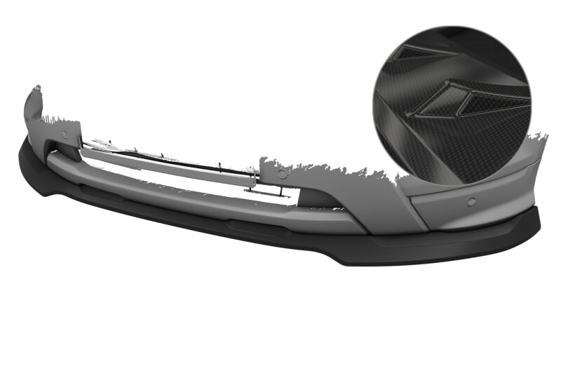 Lip delantero CSR Automotive para Ford Ecosport MK2 STine CSL910 Carbon Look 1