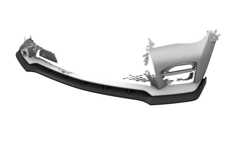 Lip delantero CSR Automotive para Infiniti Q50 CSL914 Negro Mate 3