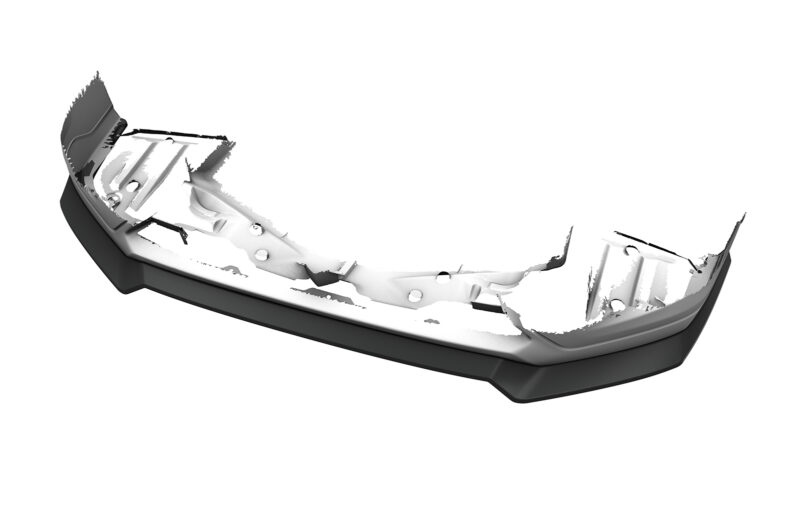 Lip delantero CSR Automotive para Subaru XV Crosstrek CSL920 Negro Mate 3