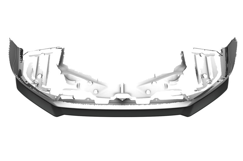 Lip delantero CSR Automotive para Subaru XV Crosstrek CSL920 Negro Mate 5