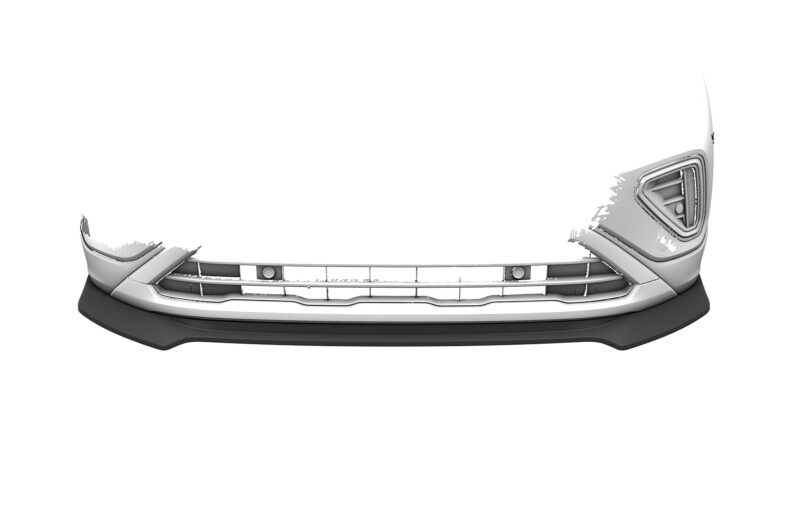 Lip delantero CSR Automotive para VW Tross (Tipo C1) CSL922 Negro Mate 4