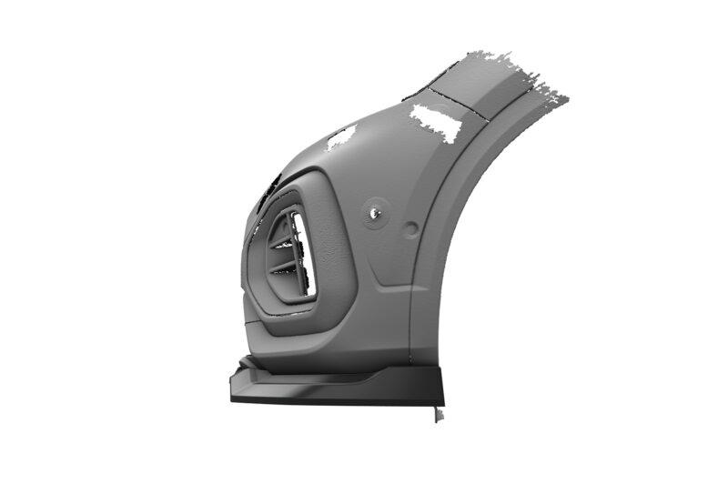 Lip delantero CSR Automotive para VW T-Roc (Tipo A1) R CSL923 Negro Mate 2