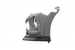 Lip delantero CSR Automotive para VW Taigo (tipo CS) CSL924 Negro Mate 3