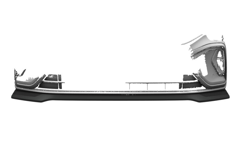 Lip delantero CSR Automotive para VW Taigo (tipo CS) CSL924 Negro Mate 4