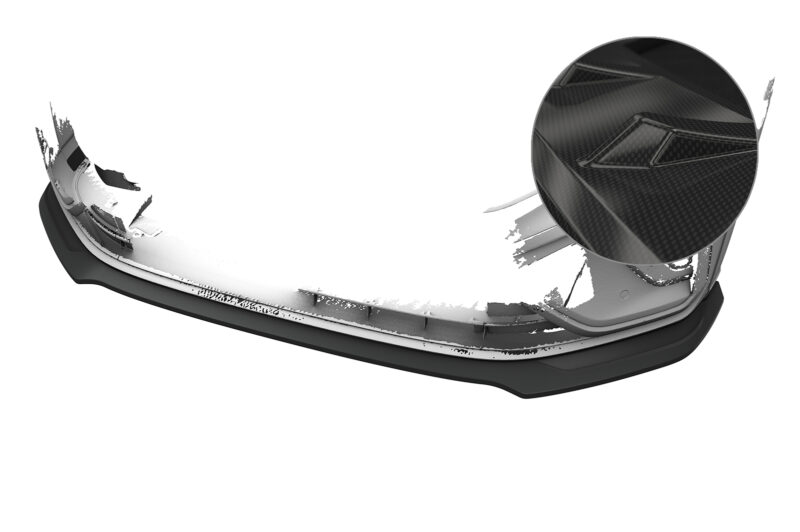 Lip delantero CSR Automotive para VW Taigo (tipo CS) CSL924 Carbon Look 1