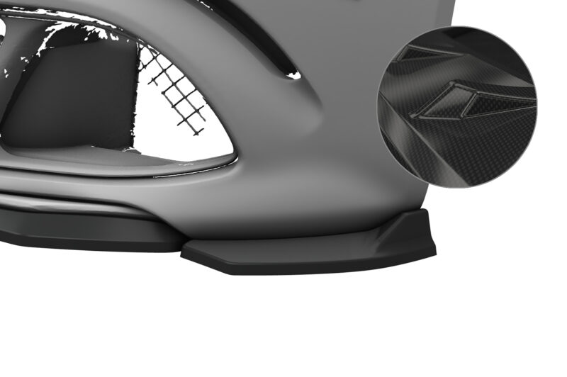 Lip delantero CSR Automotive para Alfa Romeo Giulia Quadrifoglio CSL925 Carbon Look 1