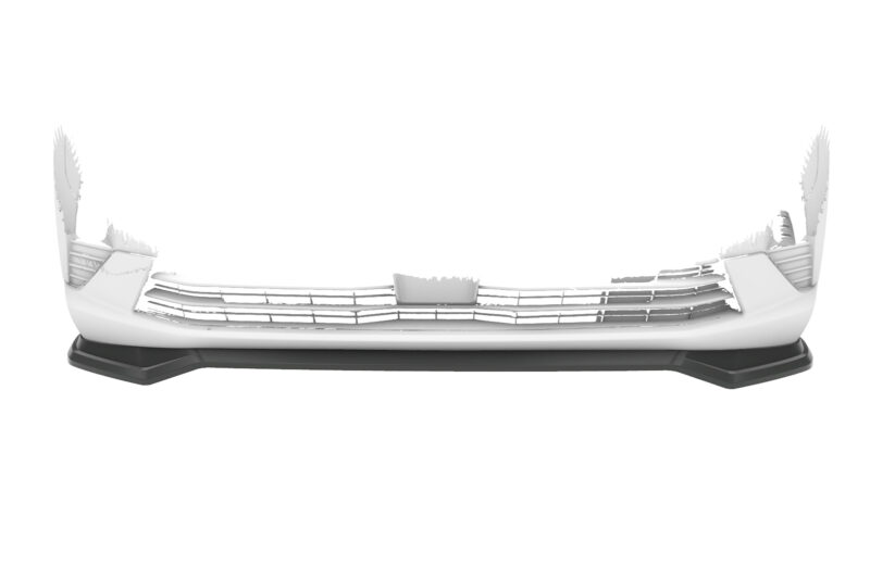 Lip delantero CSR Automotive para Opel Zafira Life CSL926 Negro Mate 3