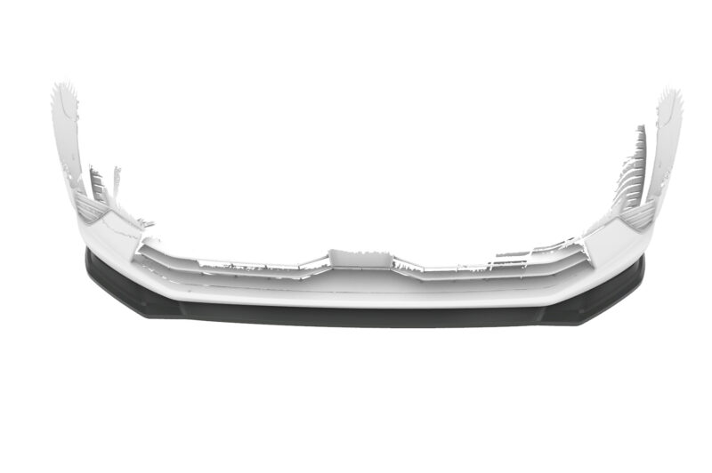 Lip delantero CSR Automotive para Opel Zafira Life CSL926 Negro Mate 4