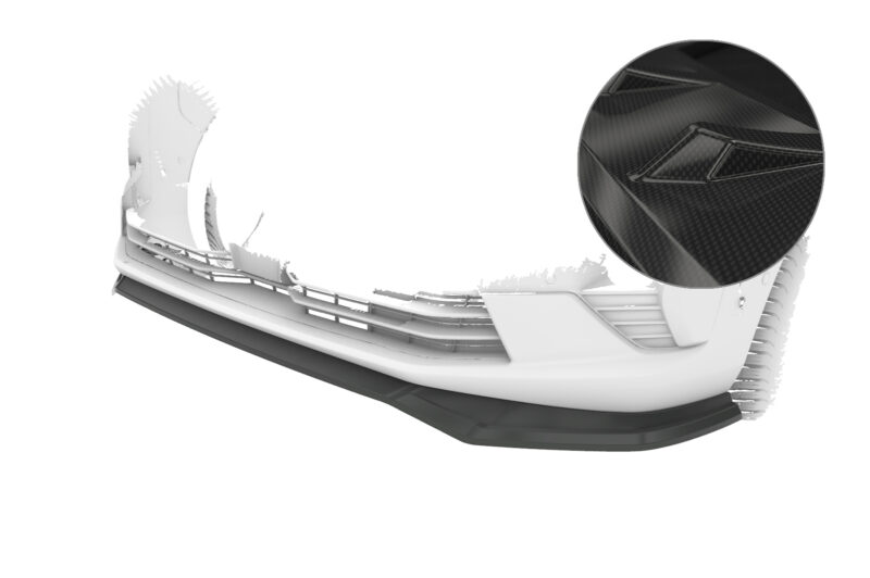 Lip delantero CSR Automotive para Opel Zafira Life CSL926 Carbon Look 1