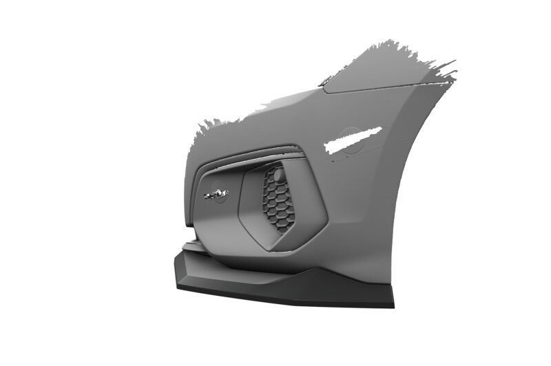 Lip delantero CSR Automotive para Audi A3 8Y Sportback CSL927 Negro Mate 2