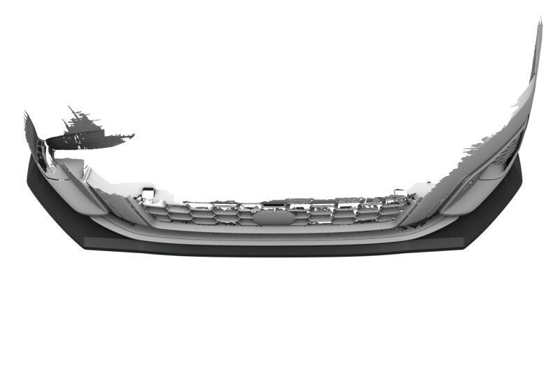Lip delantero CSR Automotive para Audi A3 8Y Sportback CSL927 Negro Mate 5