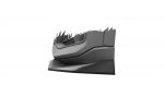 Lip delantero CSR Automotive para Audi Q8 4M CSL931 Negro Mate 2