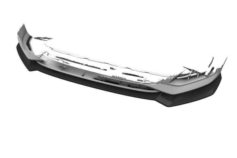 Lip delantero CSR Automotive para Audi Q8 4M CSL931 Negro Mate 3