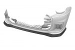 Lip delantero CSR Automotive para Mini Cooper S F66 JCW CSL936 Negro Mate 3