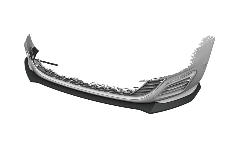 Lip delantero CSR Automotive para Peugeot 308 GTi CSL944 Negro Mate 3