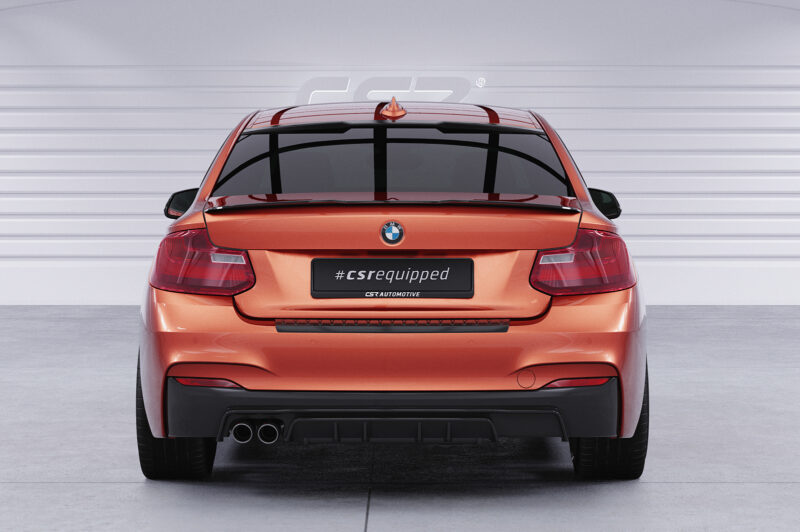 Difusor trasero CSR Automotive  para BMW Serie 2 F22/F23 M paquete HA307-S Negro Mate 6